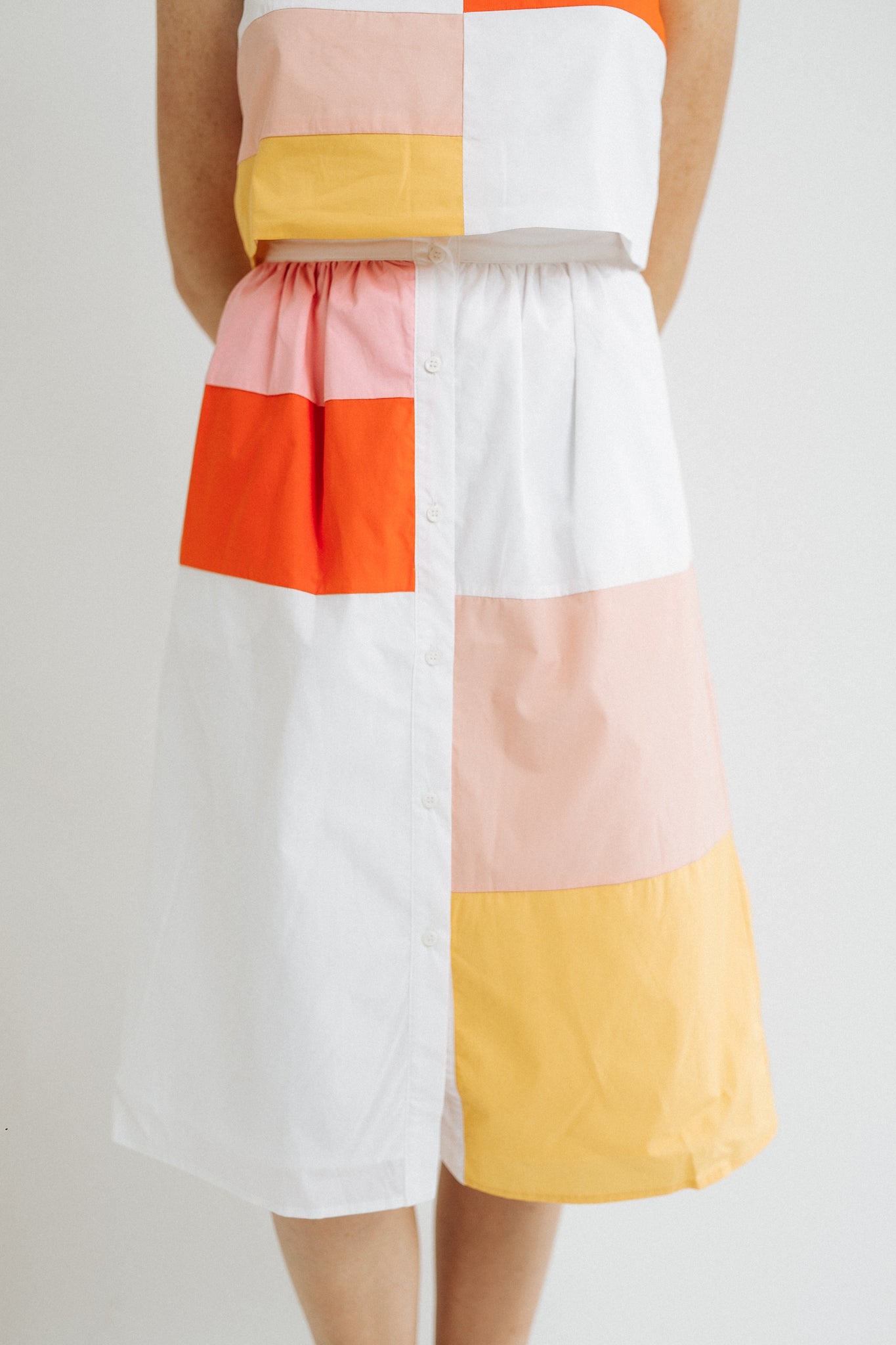 The Colorblock Skirt
