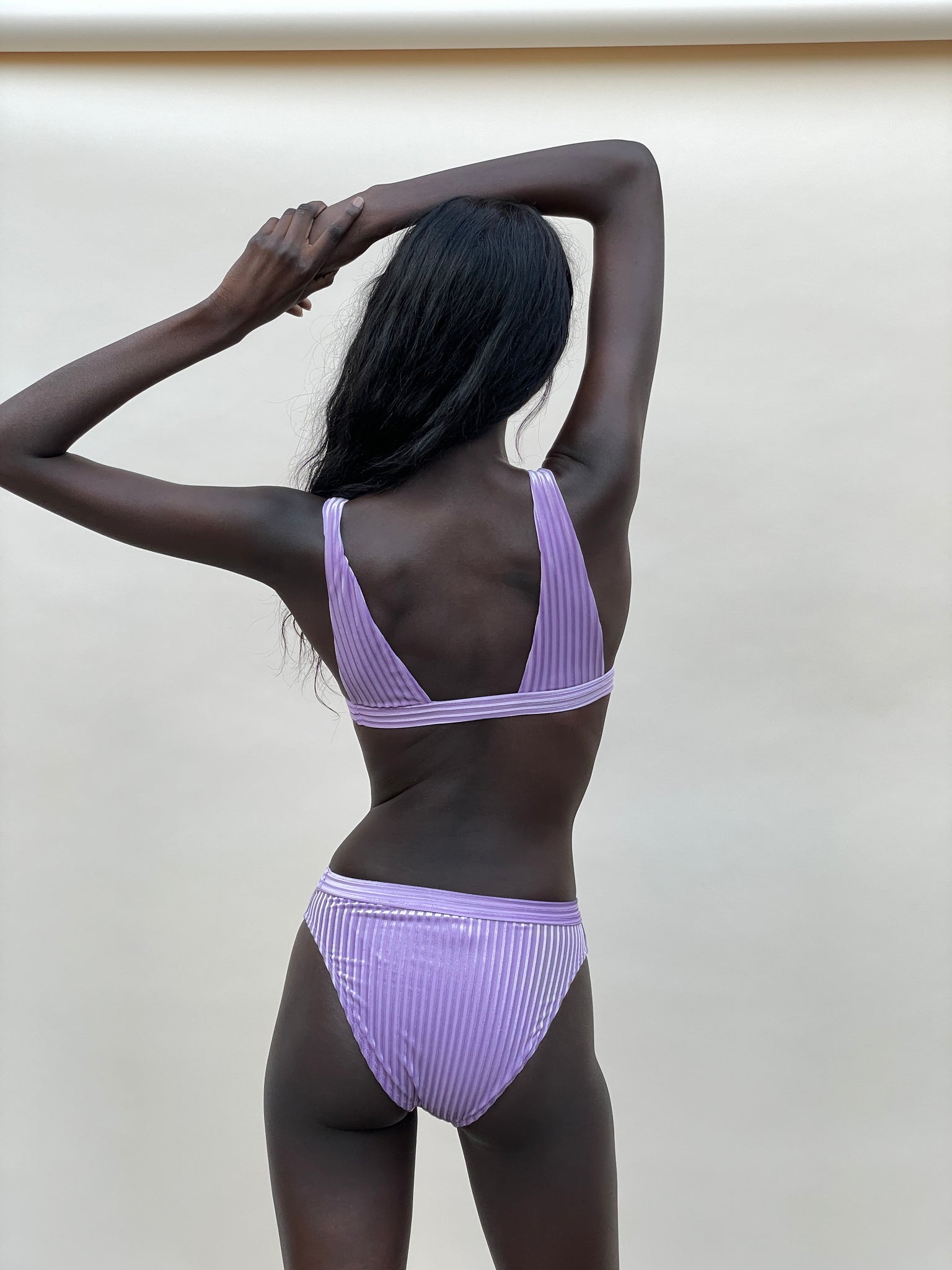 The Lavender Velvet Swim Top