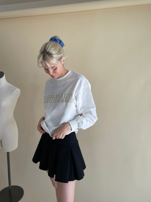 The Natural Lettering Pullover