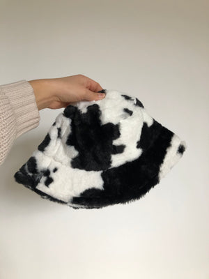 The Cow Print Bucket Hat
