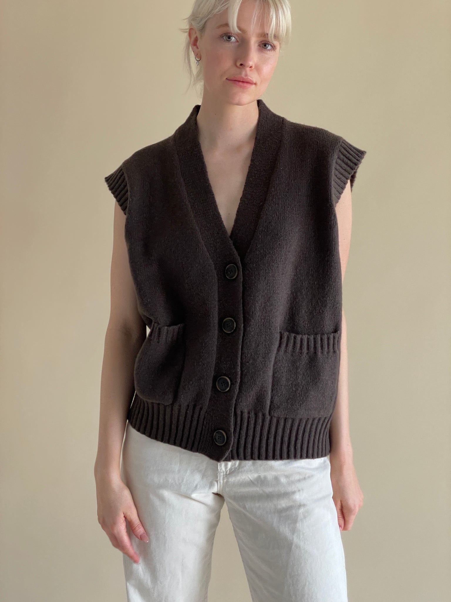 The Charles Brown Sweater Vest